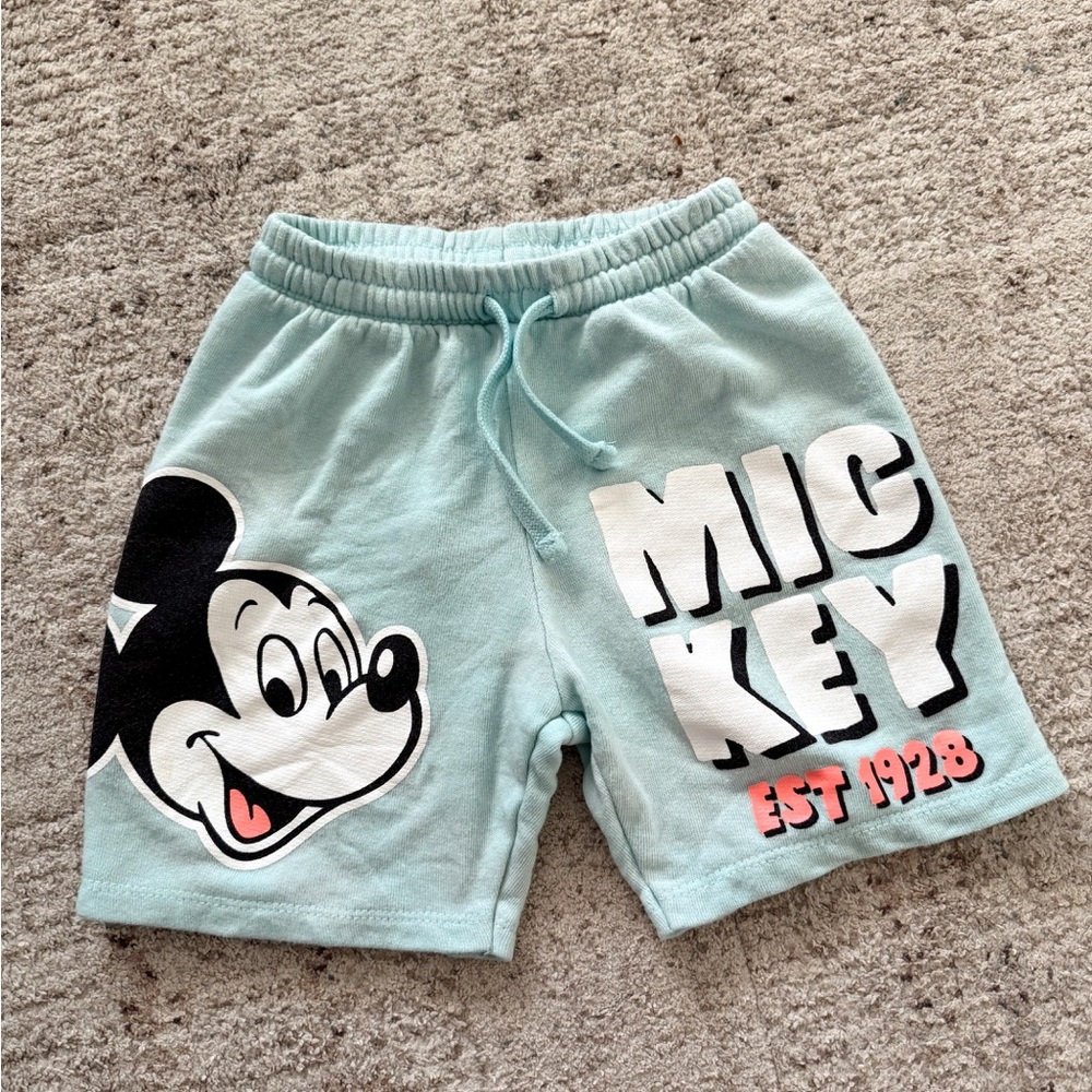 Zara Mickey shorts